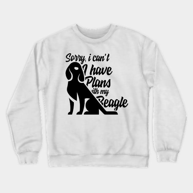 Just Me And My Dog Crewneck Sweatshirt by designdaking